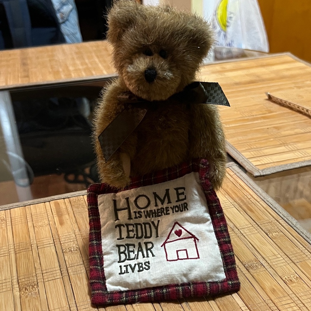 BOYDS BEAR. Hi I’m Teddy